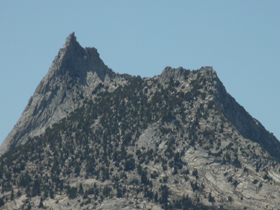 Cathedral Peak from Lembert Dome: 