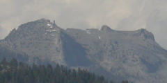 Mount Hoffman from Glacier Point: 