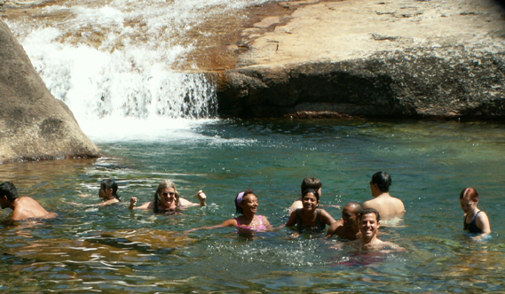 Tuolumne swim group August 2006: 