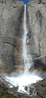Upper Yosemite Fall Feb 5 2005: 