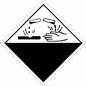 corrosive chemical symbol: corrosive chemical symbol