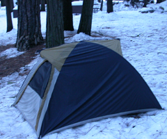 not a good winter tent: 