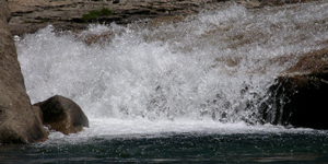 swim hole fall July: 