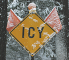 yosemite sign icy: 