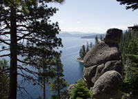 Lake view from trail ED Co media office: 