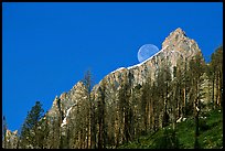 Moon and Grand Teton by Quang-Tuan Luong: 