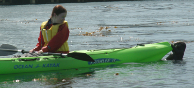 Shannon otter ocean kayak trip 2006: 