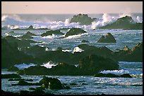 Surf and rocks, Ocean drive, Carmel by Quang-Tuan Luong: 