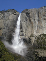 Upper Yosemite Fall May 18, 2003 NPS photo: 