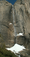 Upper Yosemite fall winter 2007: 