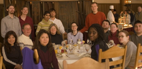 De Anza College group at Ahwahnee brunch 2006 photo by Kathy Spalding: 