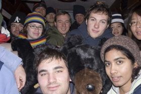 winter trip 2006 carpool with bear: 