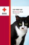 Red Cross cat first aid book cover: 