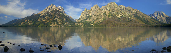 e j peiker photo Jenny Lake panorama: 