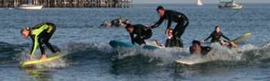 four surfing students oct 2003: 