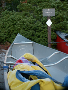 frost on lifejackets Sept Tetons: 