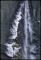 ice on Yosemite Fall QTL: 