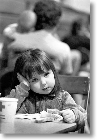 lunch at Red Cross shelter photo by Joseph Matthews: 