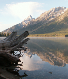 morning Leigh Lake Sept 2005: 