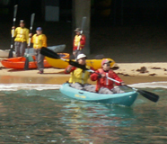 ocean kayak launching 2006 1: 