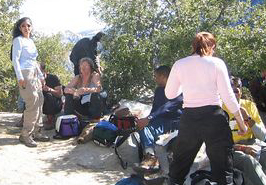 picnic lunch at Columbia Point by Pavan Singh: 