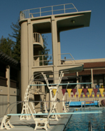 platforms and diving boards: 