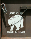 save a bear use the clip: 