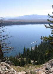 shuttle boat from Inspiration Point: 