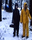 snow camp oversized rain jacket: 