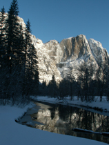 yosemite falls no I did not enhance the blue color: 