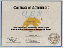 CERT certificate: 