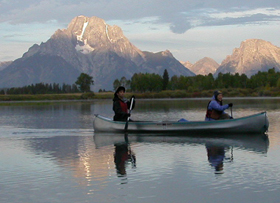 Oxbow Bend sunrise sept 2004: 