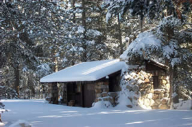 Tuolume ski hut: 