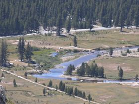 Tuolumne Meadows closeup from LD: 