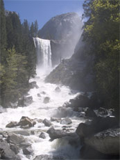 Vernal Fall May 22 2005 NPS photo: 