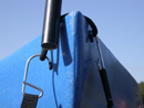 closeup kayak straps: 