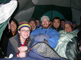 crowded tent 2005 five: 