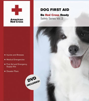 American red cross dog first aid book: 