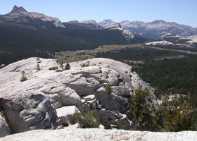 TM from the top of Lembert Dome: 