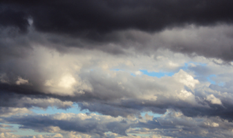 photo by Alanna Klassen clouds: dark clouds at top, lighter below