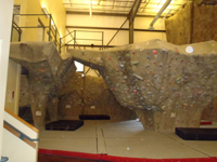 photo by Peter ye climbing gym: walls at a climbing gym