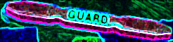 rescue tube stylize red with aqua: rescue tube photoshopped with stylize red with aqua