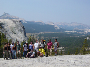 group photo 2002 on Lembert Dome: 