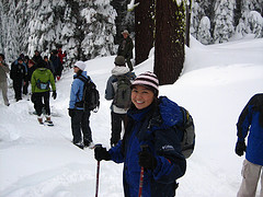 snowshoe walk 2008 photot by Richard Neimrec: 