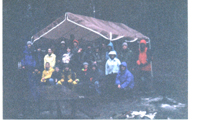 snowcamp group dark morning unknown year: 