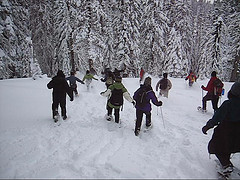 snowshoe run one copyright Monica Colmenares: 