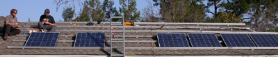 solar panels part on: 