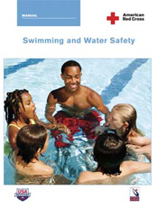 Red Cross swimming and water safety text cover: Red Cross swimming and water safety text cover