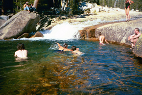 swim hole by Wendy Sato: 