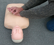wrong angle CPR compressions: 
